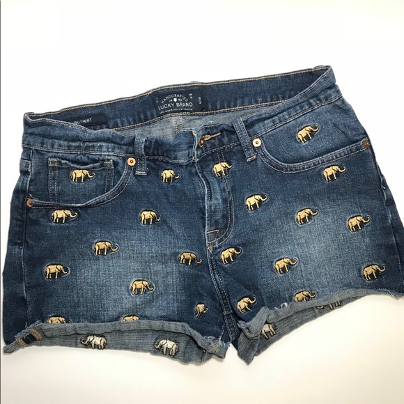 Lucky Brand Pants - Lucky Brand elephant shorts